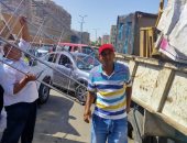 ضبط 42 حالة إشغال وإيقاف بناء مخالف بأحد المحلات بالإسكندرية