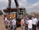 رى الغربية ينفذ سيناريو محاكاة لأزمة قطع جسر بين ترعة ومصرف استعدادا للسيول