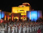 الموسيقات العسكرية والوطنية فى حفل على مسرح النافورة بالأوبرا غدا