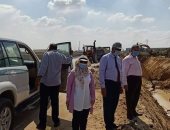 رئيس هيئة الصرف بوزارة الرى يتابع مشروعات السيول فى غرب الدلتا