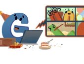 جوجل يحتفل بعيد ميلاده الـ22 بتزيين شعاره بالهدايا والحلوى