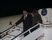 صور.. وزير الخارجية الأمريكى يصل اليونان فى بداية جولة أوروبية مصغرة