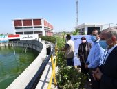 رئيس الوزراء يتفقد محطة معالجة مياه الصرف الصحي بكفر الشيخ  