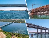 الحكومة تواصل إنجازاتها فى قطاع الصعيد.. "محور كلابشة" تحفة فنية فوق النيل بأسوان.. المحافظ: تكلفته 1,024 مليار جنيه ويسهل حركة التجارة مع أفريقيا.. و98% نسبة التنفيذ بالمشروع.. والأهالى: نقلة نوعية وحضارية