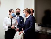 ماكرون يلتقى بزعيمة المعارضة فى بيلاروسيا 