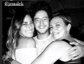 أمينة خليل وتامر حبيب يهنئان أحمد مالك بعيد ميلاده