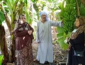 فريق من الرى يزور مزارع بالمنوفية نجح فى تحويل 35 فدان لنظام الرى بالتنقيط