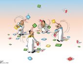 كاريكاتير صحيفة سعودية.. فوضى "السوشيال ميديا" تهيمن على المجتمع