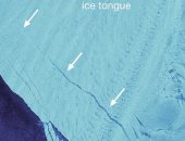 الأقمار الصناعية تكشف انهيار اثنين من أهم الأنهار الجليدية بانتاركتيكا