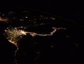 رائد فضاء بريطانى ينشر صورا لمصر من الفضاء ويعلق:القاهرة والنيل مميزان للغاية
