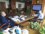 وزير الرى يستعرض مستجدات مشروع تأهيل وتبطين الترع والحماية من السيول