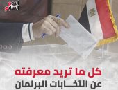 كل ما تريد معرفته عن انتخابات البرلمان 2020.. إنفوجراف
