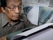 فنان هندى يرسم صور زعماء وفنانين على الآلة الكاتبة بطريقة مذهلة.. فيديو