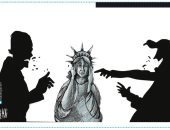 كاريكاتير صحيفة أردنية يتناول انتخابات الرئاسة الأمريكية 