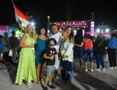 احتفالات نصر أكتوبر ودعم الدولة والرئيس بالممشى السياحى فى البحر الأحمر.. صور وفيديو