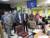 محافظ المنوفية يتفقد مركز خدمة عملاء شركة مياه الشرب والصرف الصحى بقويسنا