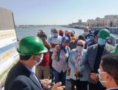 محافظ البحيرة يتفقد إنشاء أول ميناء للصيد بتكلفة 600 مليون جنيه.. صور