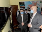 محافظ بنى سويف يتفقد المرحلة الأولى من منظومة كاميرات المراقبة الإليكترونية بببا