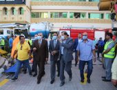 كفر الشيخ تجرى تجارب وسيناريوهات مواجهة السيول بالمناطق الأكثر تضررا .. فيديو وصور