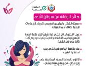 الصحة تقدم 5 نصائح للوقاية من أورام الثدى.. اعرف التفاصيل 