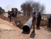 احلال وتجديد خط مياه نصر النوبة بأسوان بتكلفة 20 مليون جنيه‎