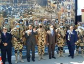 محافظ شمال سيناء يعرض تاريخ العسكرية المصرية فى ميدان شهداء الكتيبة 103