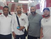 طارق يحيى وعبد الحليم ونجوم الزمالك فى وقفة دعم مرتضى منصور.. صور