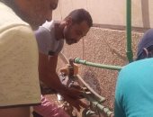 مياه الشرب بأسوان تشن حملة على الممتنعين عن السداد.. صور