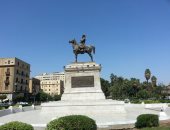 100 منحوتة .. تمثال إبراهيم باشا يحرس القاهرة الخديوية 