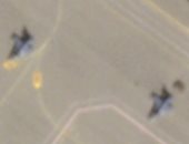 صور قمر صناعى تكشف وجود طائرتين إف - 16 لتركيا فى أذربيجان