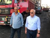 إنشاء شبكة صرف أمطار ببورسعيد استعدادًا لاستقبال موسم الشتاء.. صور