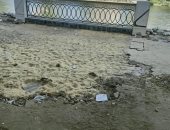 محافظة الجيزة تطور شارعى النيل والسودان ..صور