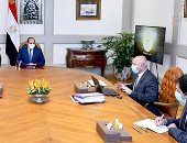 الرئيس السيسى يوجه بدعم المخصصات المالية اللازمة لمشروعات وزارة النقل   