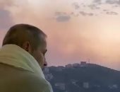 فيديو لـ جورج وسوف بقريته السورية المحاصرة بالحرائق يثير تفاعلا على السوشيال