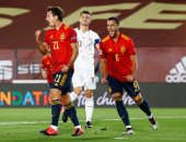 إسبانيا تتفوق على سويسرا 1-0 بالشوط الأول بدورى الأمم الأوروبية.. فيديو