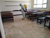صور.. استعدادات مكثفة لبدء العام الدراسى ولجان لمتابعة المدارس بالمنوفية