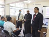 وكيلا منطقة الإسكندرية الأزهرية يتفقدان تدريبات مديرى الكمبيوتر التعليمى 