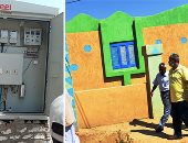 مشروعات حياه كريمة بالقرى الأكثر احتياجا فى أسوان تسابق الزمن.. معدلات تنفيذ مشروعات قطاع الكهرباء داخل 11 قرية 80%.. ومشروعات الطرق وصلت إلى 100%.. وإعادة تأهيل ورفع كفاءة 52 منزلا بـ"وادى العلاقى".. صور