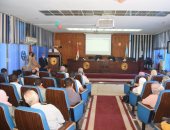 رئيس جامعة سوهاج يشهد ختام فعاليات ورشة عمل "التعليم الهجين".. صور