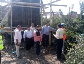 محافظ أسيوط : إستمرار العمل بمشروع شبكة إنحدار ومحطة رفع قرية باخوم