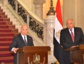 وزير الخارجية العراقي يكشف عن زيارة مرتقبة لرئيس الوزراء مصطفى مدبولى إلى بغداد نهاية الشهر الجارى.. شكرى يؤكد قوة العلاقات المشتركة مع العراق.. ويكشف ملامح اجتماع الآلية الثلاثة المنعقد في القاهرة غدا