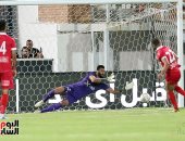 شاهد انفعال لاعب حرس الحدود على حكم مباراة الزمالك