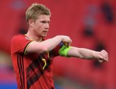 دى بروين يغادر معسكر بلجيكا ويغيب عن مواجهة أيسلندا بدورى الأمم الأوروبية