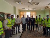 حقوق حلوان تطلق مبادرة لتجميل وتعقيم الكلية استعدادا للعام الجامعى الجديد