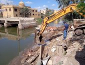 حملات لإزالة الإشغالات بمراكز ومدن كفر الشيخ.. صور