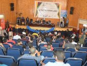 كلية الطب البشرى بجامعة سوهاج تحتفل باستقبال طلابها الجدد.. صور