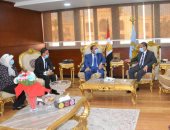 محافظ الغربية يوقع عقد اتفاق مع الهيئة العربية للتصنيع لميكنة الديوان العام 
