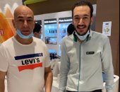 شاهد حسام حسن فى دبى عقب توليه قيادة الاتحاد السكندرى