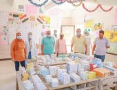 جامعة طنطا تصرف علاج 536 حالة مجانًا وقوافل توعية صحية لأهالى كفر الزيات