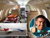 رونالدو يغادر العزل ليطير إلى إيطاليا على طائرة إسعاف خاصة